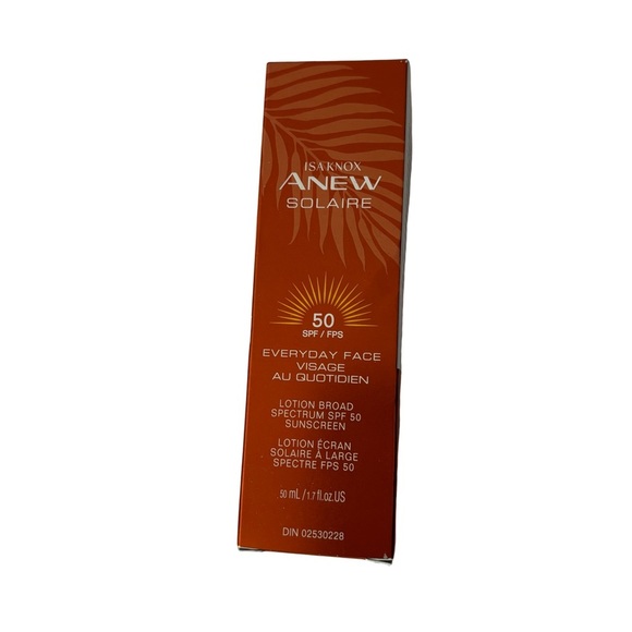 Avon Anew Solaire Everyday Face SPF 50 - 50ml new in box - Picture 2 of 4